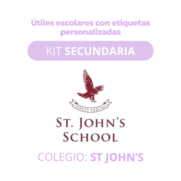 Producto - KIT SECUNDARIA St John's School