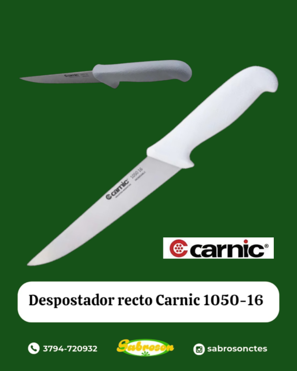 Producto - Cuchillo despostador recto  Carnic 1050 16