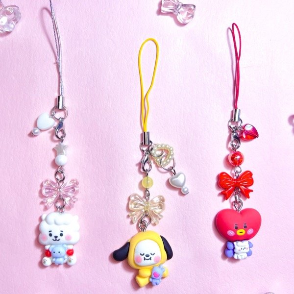 Producto - Phone Charm BT21 Moñitos