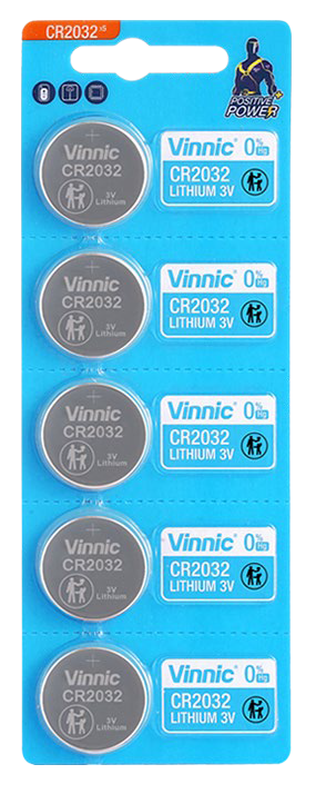 Producto - Pila de Litio 2032 Vinnic Blister x 5 Unidades