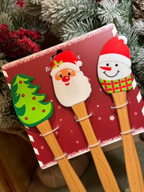 Producto - Set x3 de espátulas de silicona (Efectivo: 15.920)
