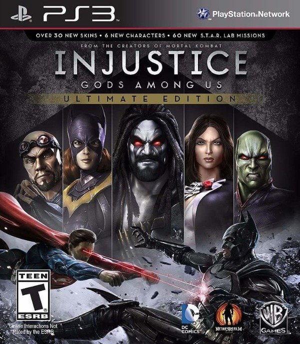 Producto - INJUSTICE GODS AMONG US ULTIMATE EDITION PLAYSTATION 3 DIGITAL PSN
