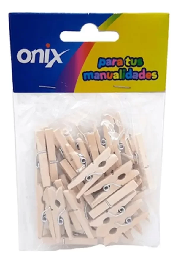 Producto - Mini broches de madera