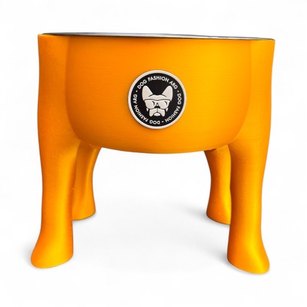 Producto - Comedero perlado amarillo patitas xl