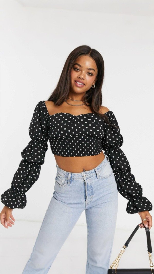 Producto - Top Dots L In the style