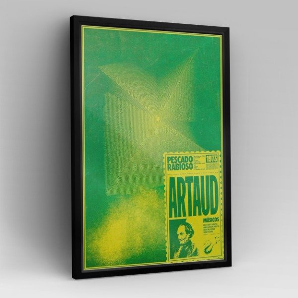 Producto - Cuadro Póster Artaud Pescado Rabioso