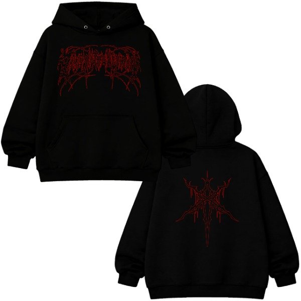 Producto - Bring Me The Horizon Buzo Canguro - Metal Logo Outline
