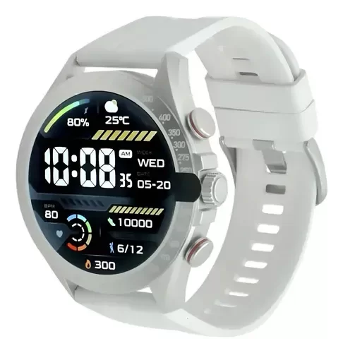 Producto - Reloj de silicona inteligente Haylou LS18 solar Pro pulsera gris