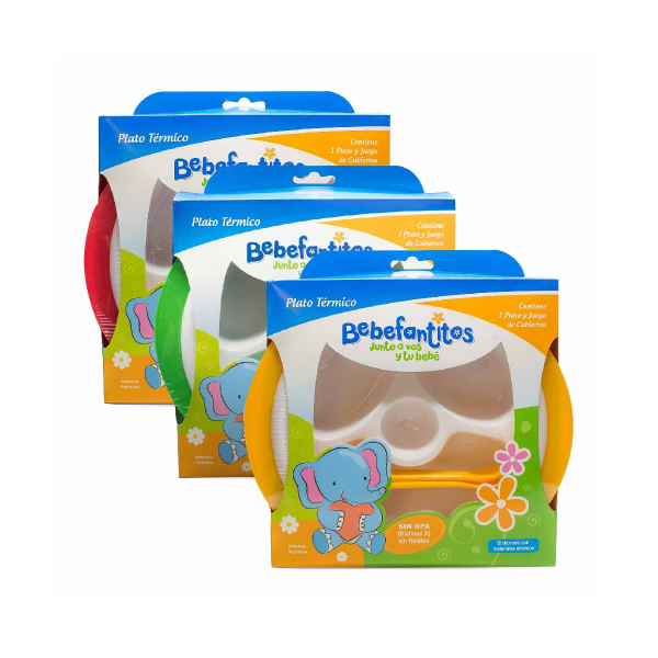 Producto - Plato Termico Bebefantitos