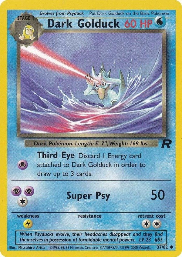 Producto - Dark Golduck 37/82 Team Rocket Unlimited