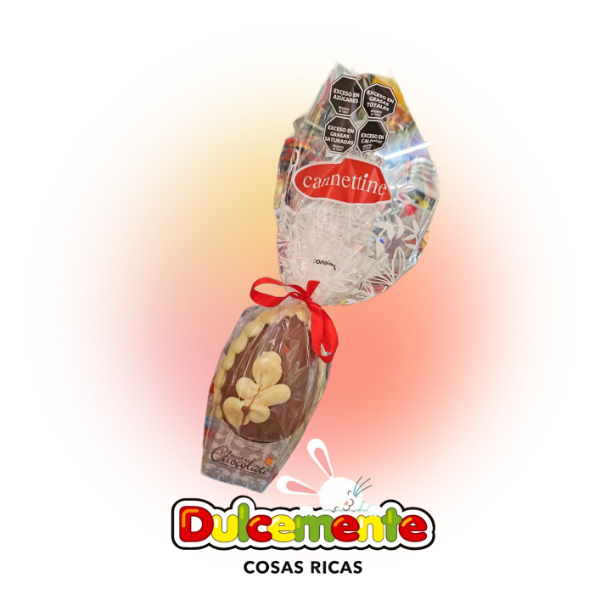 Producto - HUEVO CANNETTINE MEDIANO CHOCOLATE CON CONFITES 150g.
