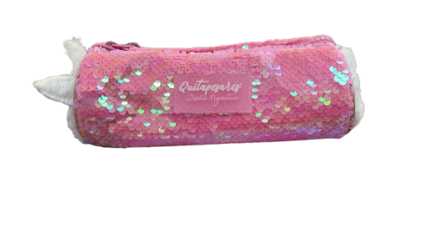 Producto - CARTUCHERA TUBO QUITAPESARES LENTEJUELAS GATITO