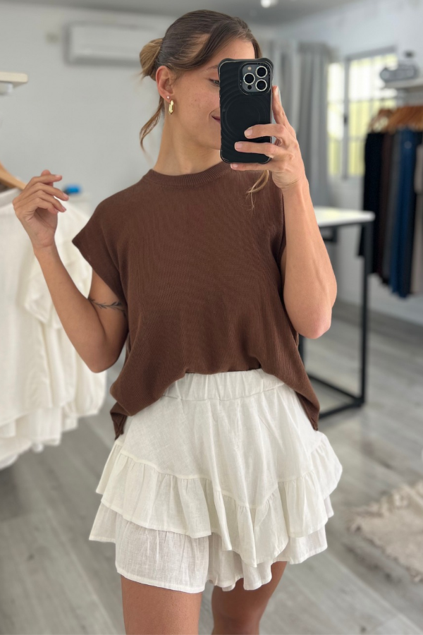 Producto - Short Pollera Luna