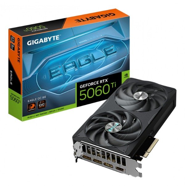 Producto - PLACA DE VIDEO GIGABYTE RTX 5060TI EAGLE OC 8GB