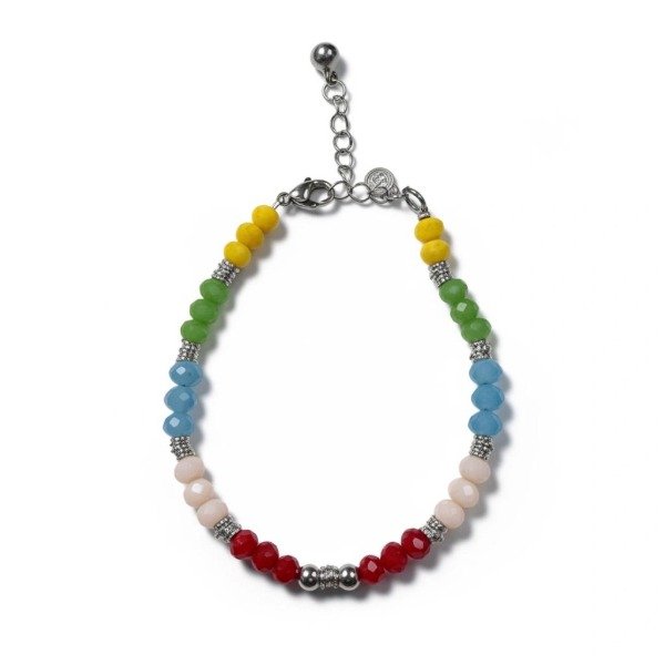 Producto - Pulsera acero con cristales
