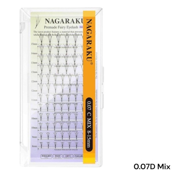 Producto - EXTENCIONES DE PESTAÑAS PREMADE FAIRY NAGARAKU
