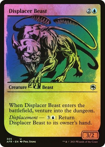 Producto - Displacer Beast (Showcase Foil)