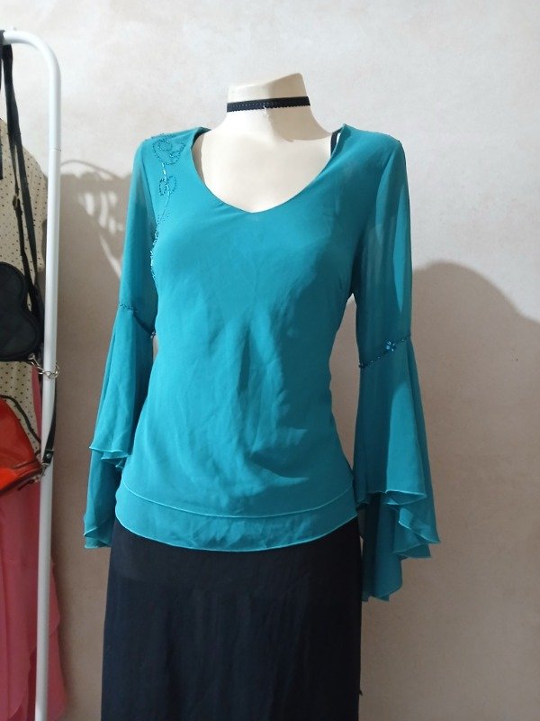 Producto - Blusa turquesa y2k