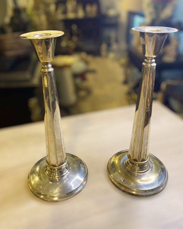 Producto - Candelabros De Broce  Plateado