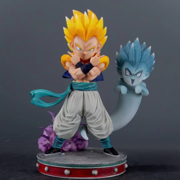 Producto - Diorama Gotenks SSJ brilla en la oscuridad - Dragon Ball 25cm