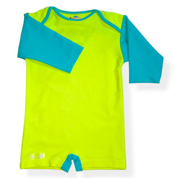 Producto - Enterito amarillo y celeste
