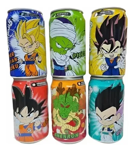 Producto - Latas Coleccionables Dragon Ball Ocean Bomb 330 ML (Modelo Al azar)