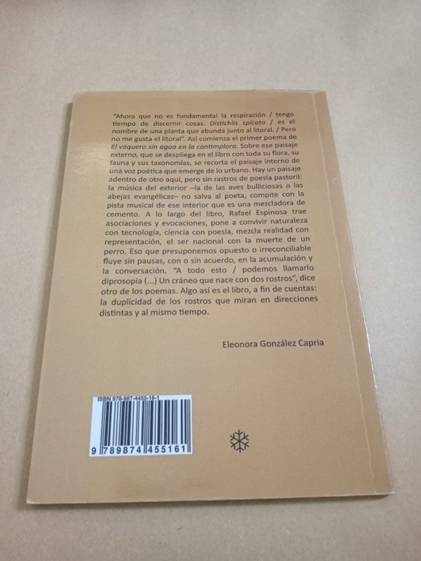 Producto - El vaquero sin agua en la cantimplora - Rafael Espinosa - Caleta Olivia 2018 - 1