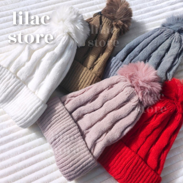 Producto - Gorros con corderito Pompom