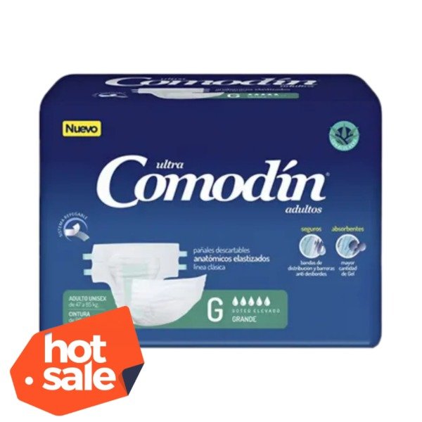 Producto - Pañales Comodín Ultra Anat. Talle G 16u