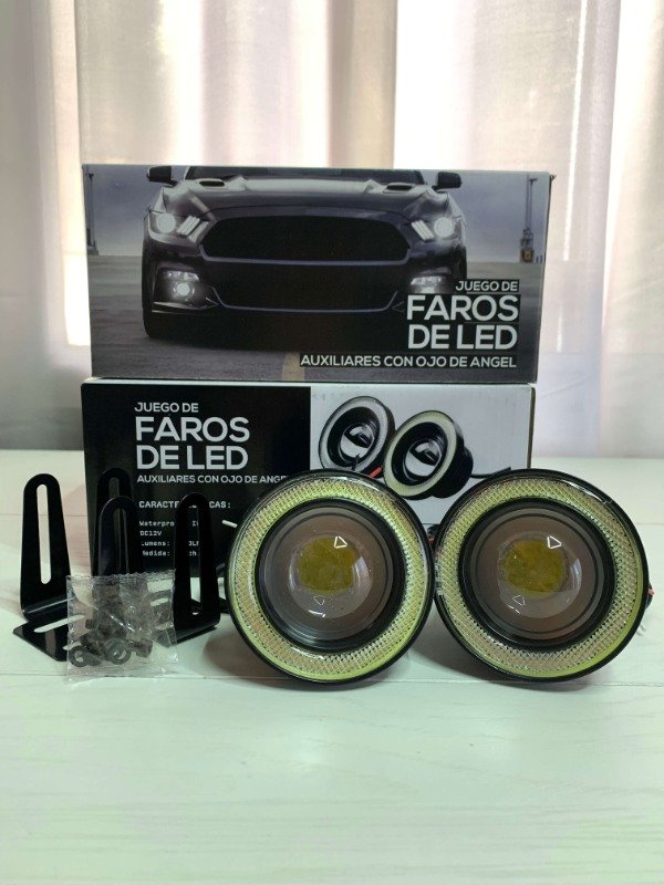 Producto - FAROS LED AUXILIARES CON OJOS DE ANGEL