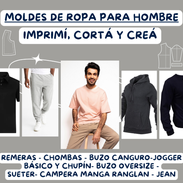 Producto - Pack Emprendedor 23 Moldes de Hombre