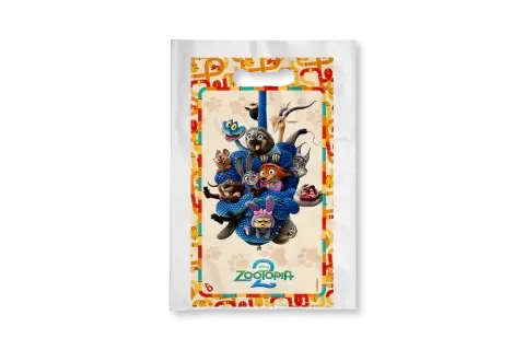 Producto - Bolsa zootopia de plástico x 10 un