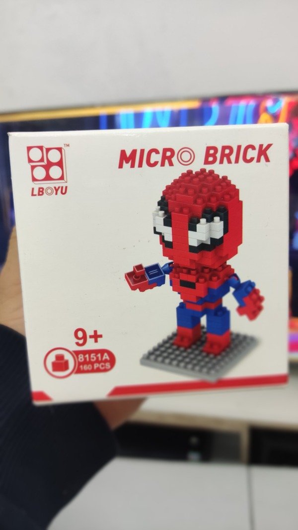 Producto - Rompecabezas Micro Bricks Lboyu Marvel Spiderman 8151A