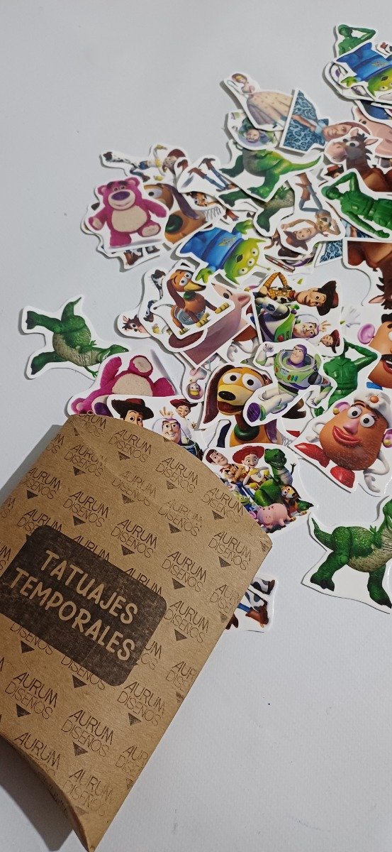 Producto - Tatuajes temporales Toy Story - 3
