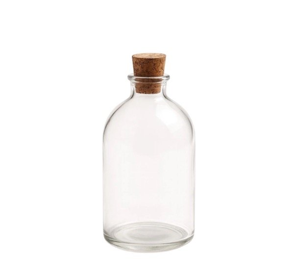 Producto - ENVASE VIAL 100CC CON TAPA CORCHO
