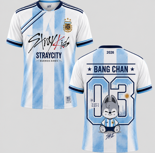 Jersey argentino stray kids — imagen 7