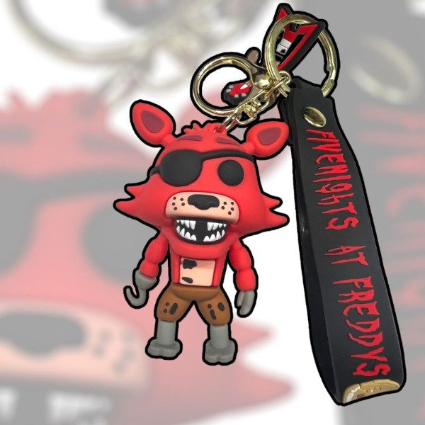 Producto - Llavero de goma - Foxy - Fnaf