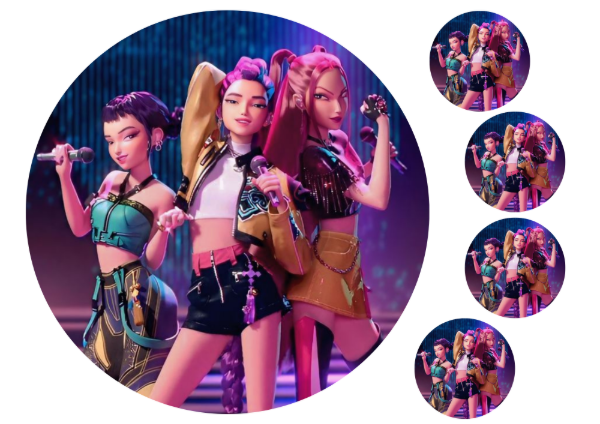 Producto - Huntrix - Torta