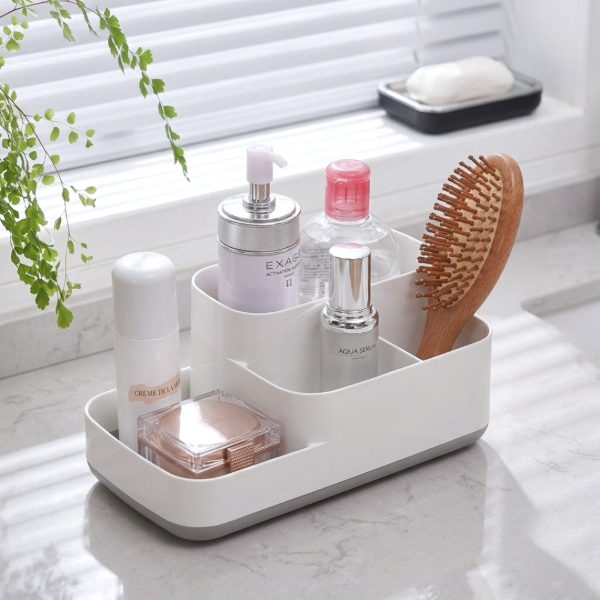 Producto - Organizador De Baño Para Mesada (Blanco)