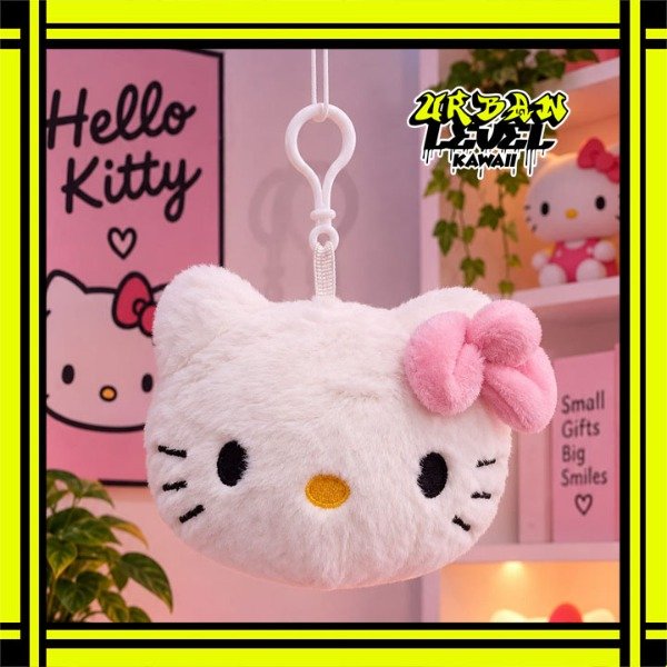 Producto - Llavero Peluche Cara Hello Kitty - Sanrio