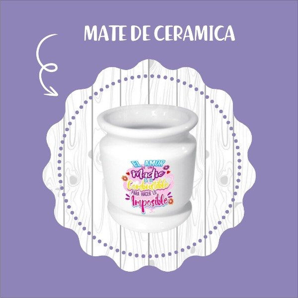 Producto - MATE DE CERAMICA