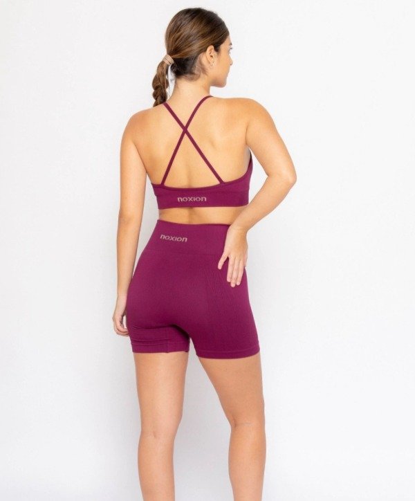 Producto - PREVENTA - Top Ernestina Bordo Cherry - Seamless - 1