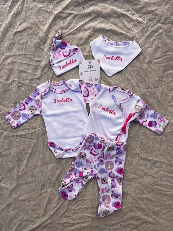 Producto - Ajuar bordado personalizado completo