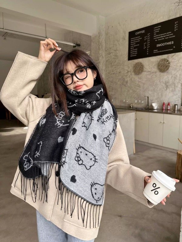 Producto - Bufanda Kitty Black