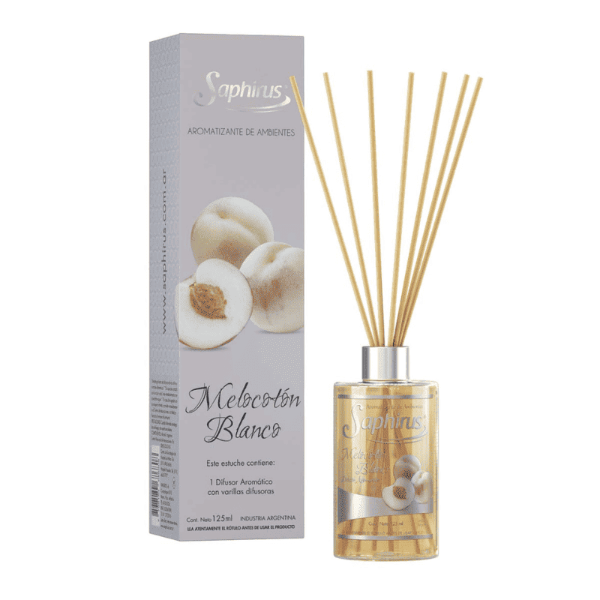 Producto - Difusor Aromático Melocotón Blanco 125 ml