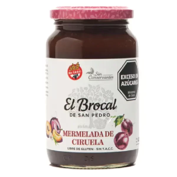 Producto - Mermelada ciruela 420g EL BROCAL