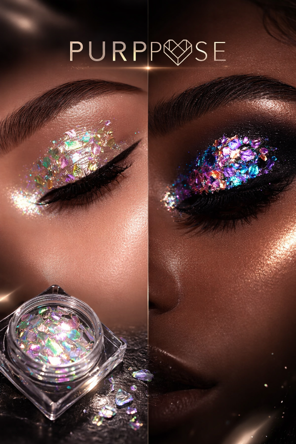 Producto - PURPOSE Flakes multicrome para Ojos y uñas
