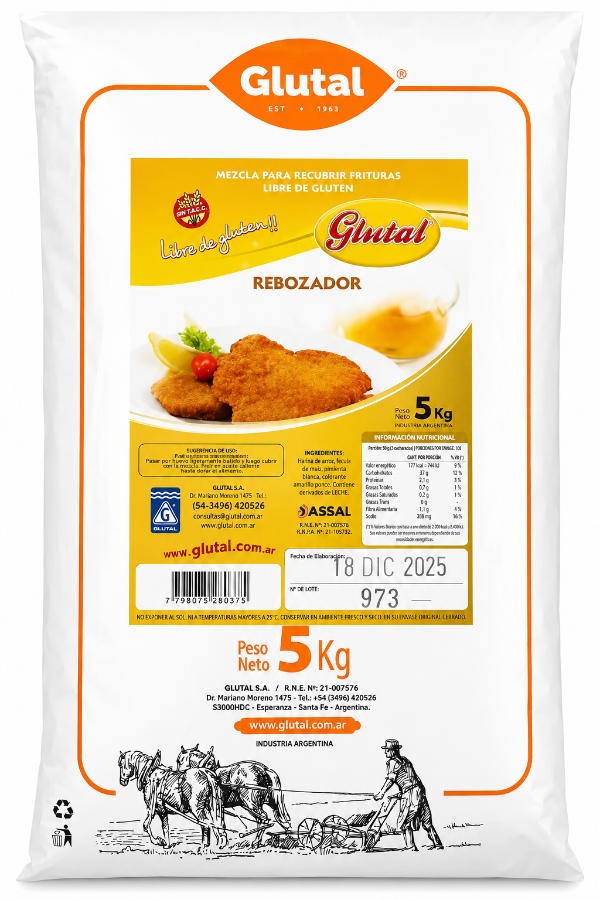 Producto - Rebozador x5kg Glutal