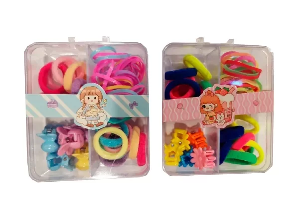 Producto - Set Colitas de cabello infantil