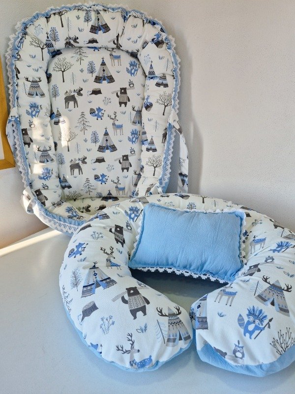 Producto - Set esencial carpitas celeste